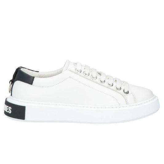 Les Hommes White Calfskin Men Sneaker LE-14345-EU43/US10