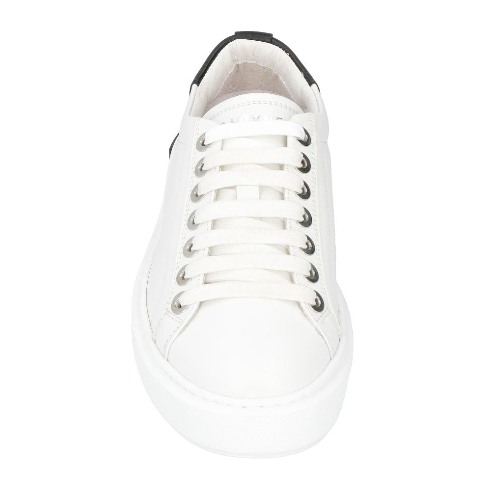 Les Hommes White Calfskin Men Sneaker LE-14345-EU43/US10