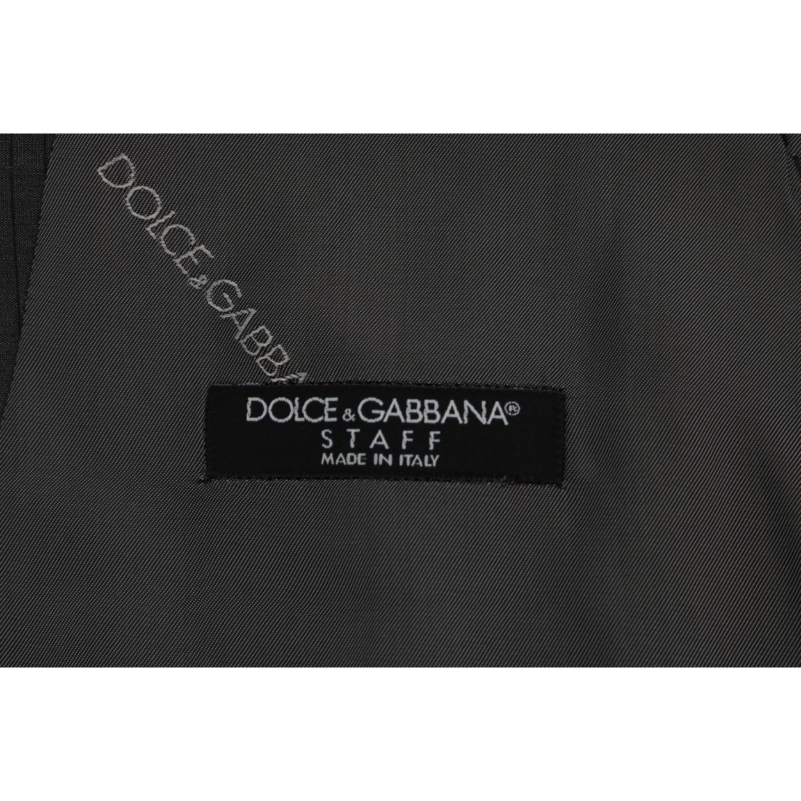 Dolce & Gabbana Gray STAFF Cotton Rayon Vest