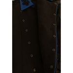 Dolce & Gabbana Black Wool Trench Jacket