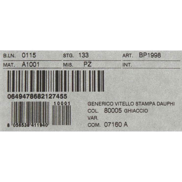 Dolce & Gabbana White Dauphine Leather Case Wallet Wallet