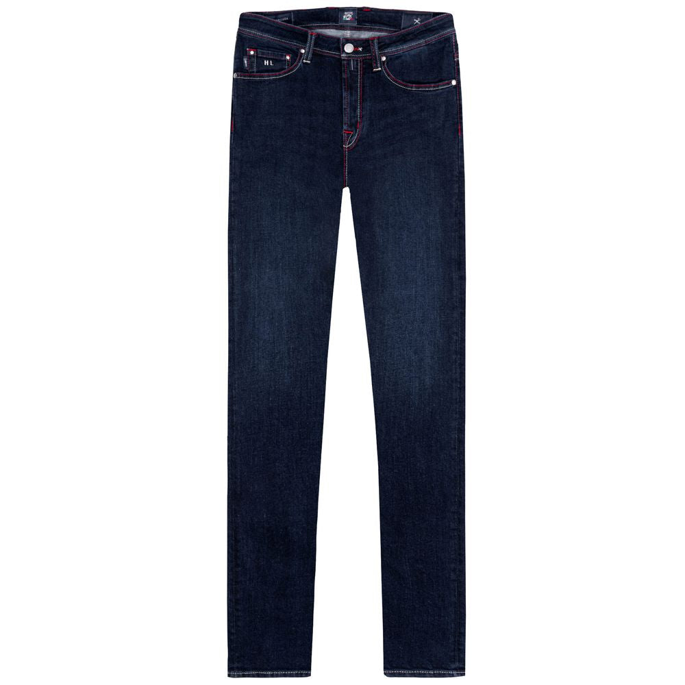 Tramarossa Blue Cotton Men Jeans