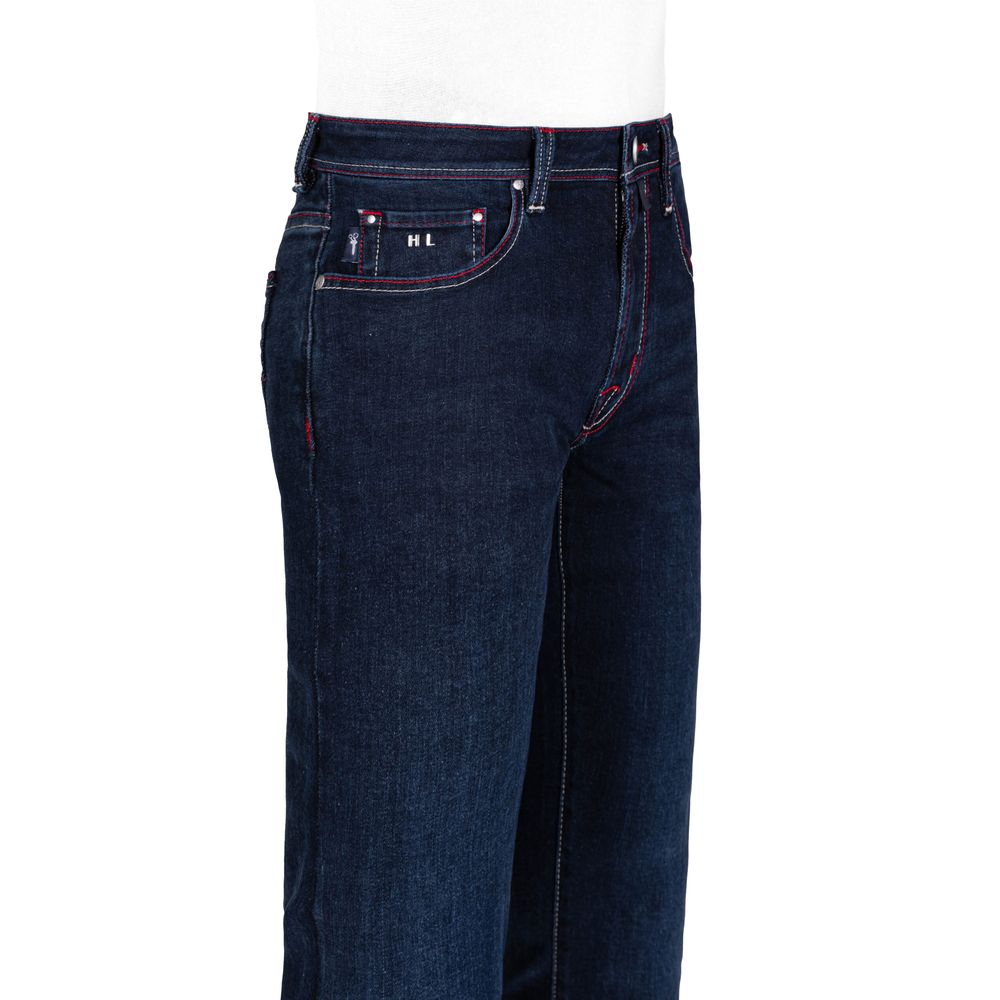Tramarossa Blue Cotton Men Jeans