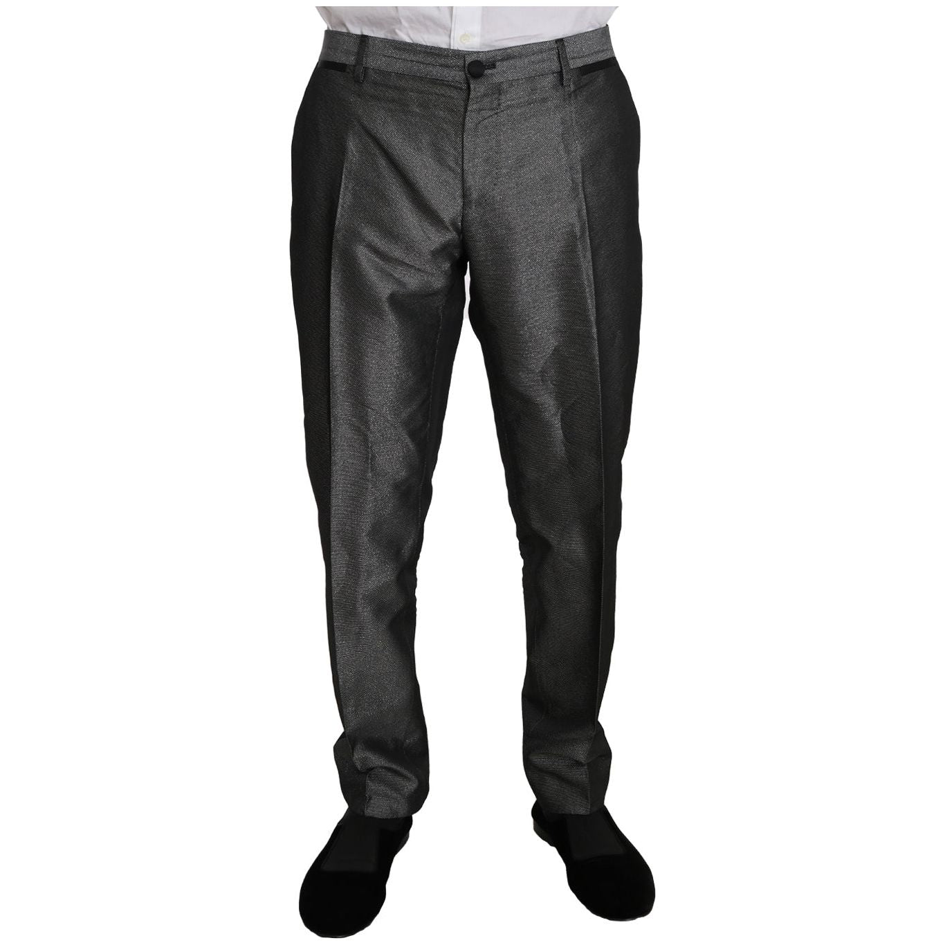 Dolce & Gabbana Gray Patterned MARTINI 2 Piece Suit KOS1210-1