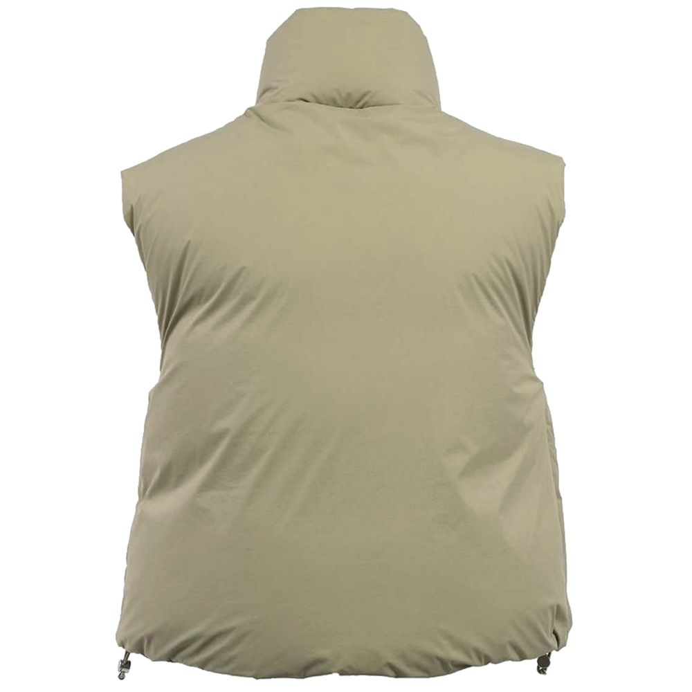 Moose Knuckles Green Nylon Sleveless Jacket