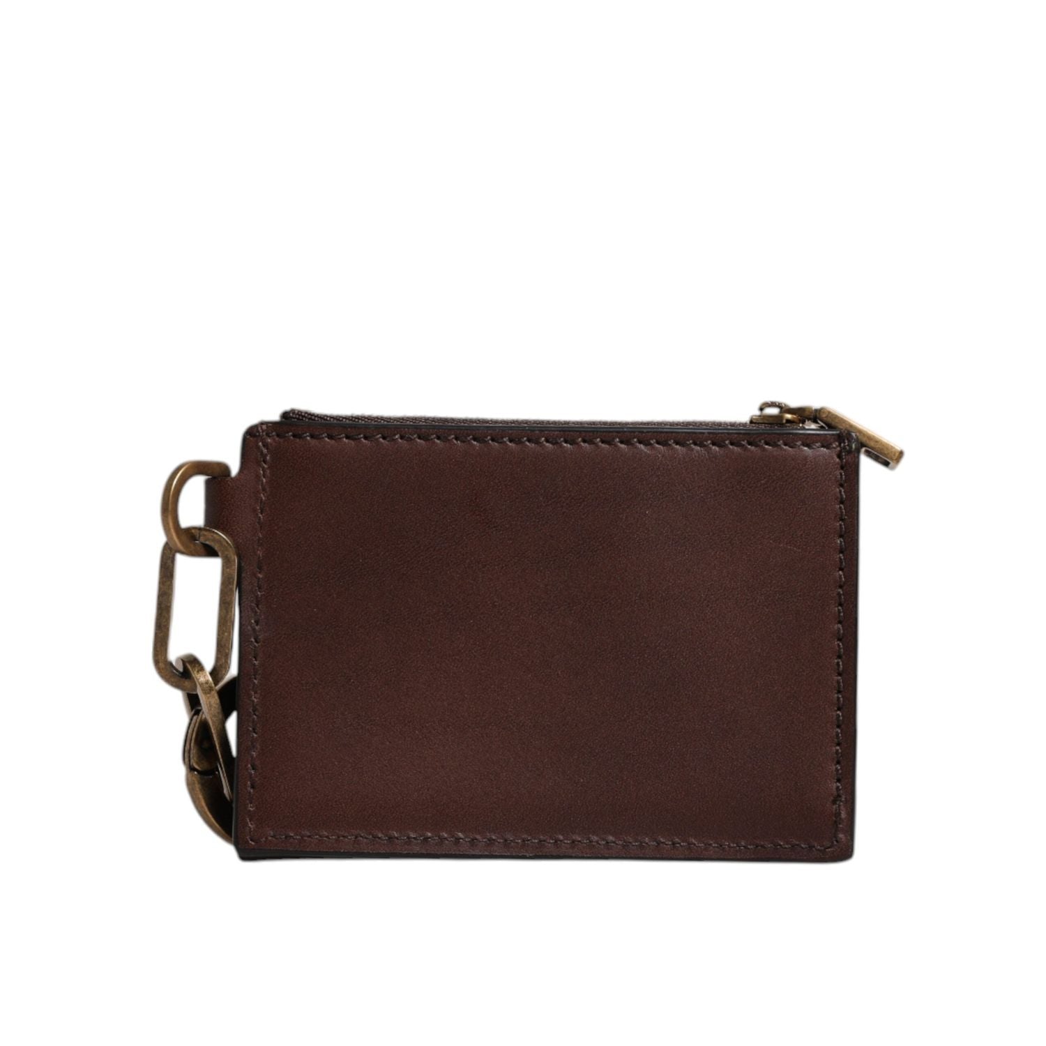 Front view with bag zipped and handles upright.
