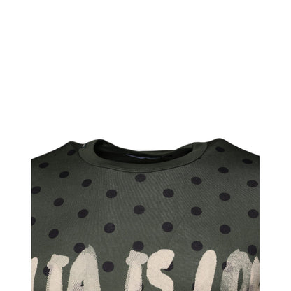 Dolce & Gabbana Gray Sicilia Cotton Crew Neck T-shirt