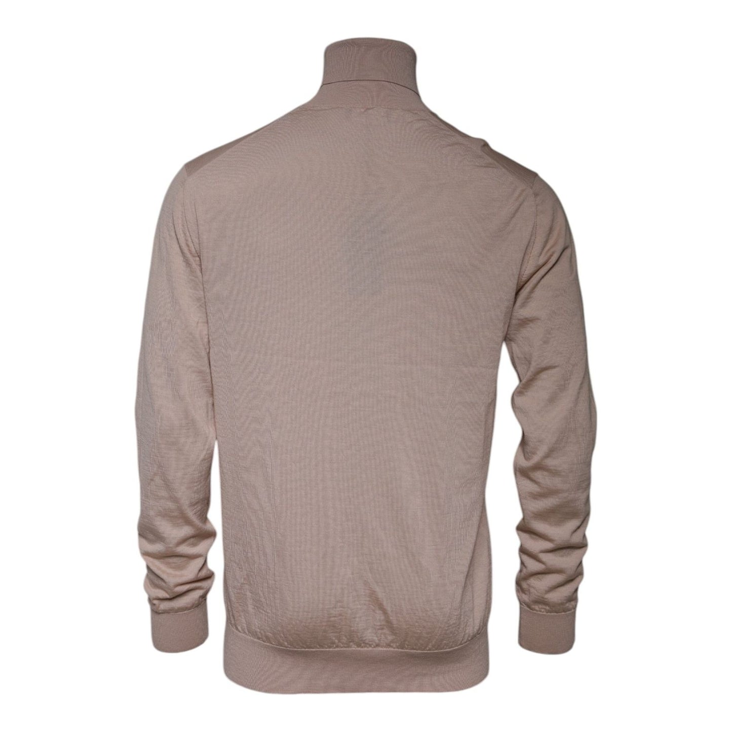 Dolce & Gabbana Beige Cashmere Turtleneck Pullover Sweater Dolce & Gabbana