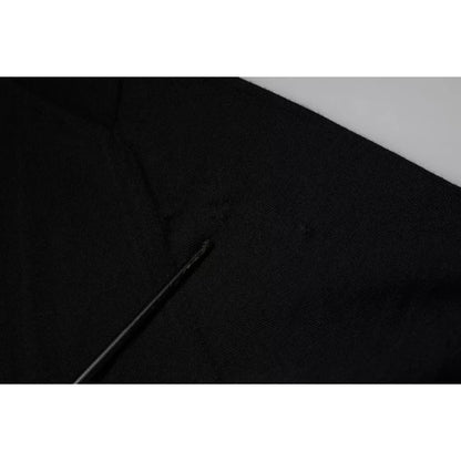 Dolce & Gabbana Black Cashmere Turtleneck Pullover Sweater Dolce & Gabbana