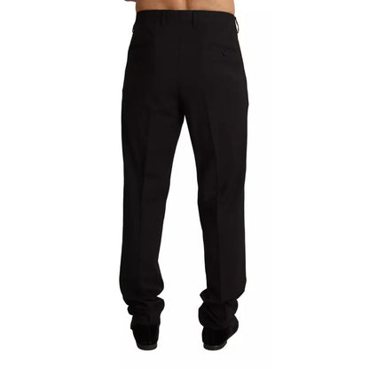 Dolce & Gabbana Black Dress Formal Skinny Pants Dolce & Gabbana