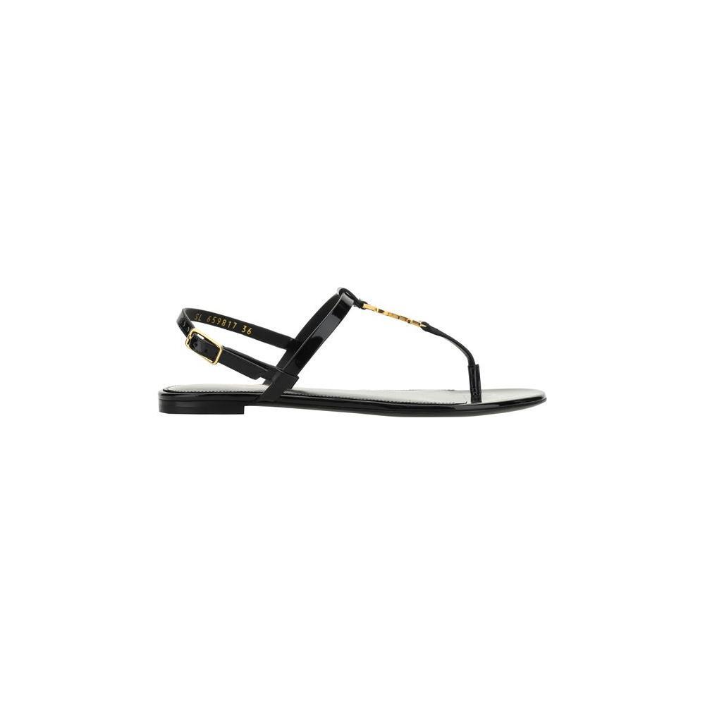 Saint Laurent Cassandra Sandals SA-659817B8IKK1000-EU36/US6