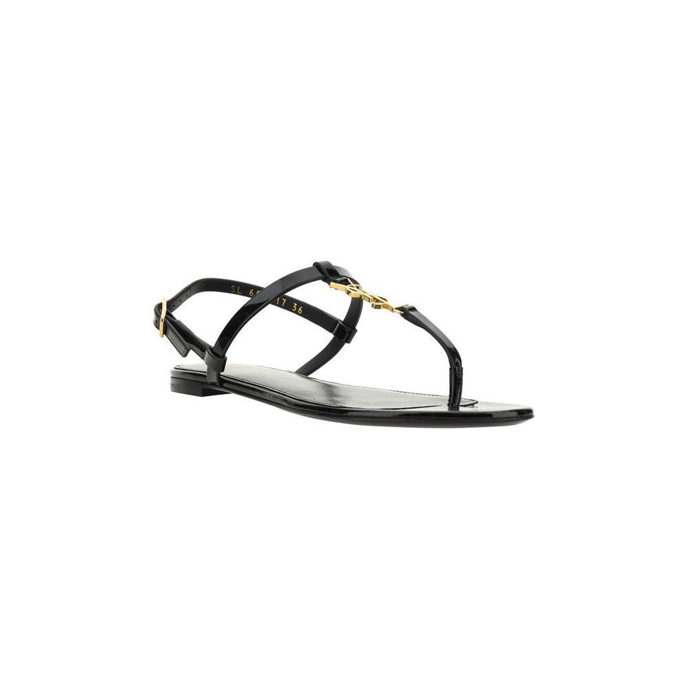Saint Laurent Cassandra Sandals SA-659817B8IKK1000-EU36/US6