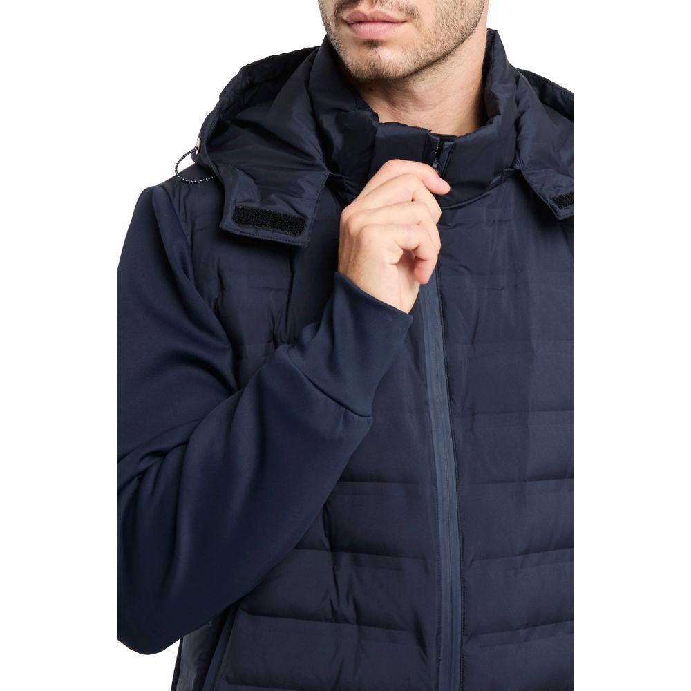 People Of Shibuya Blue Polyester Jacket PE-14506-IT46 | S
