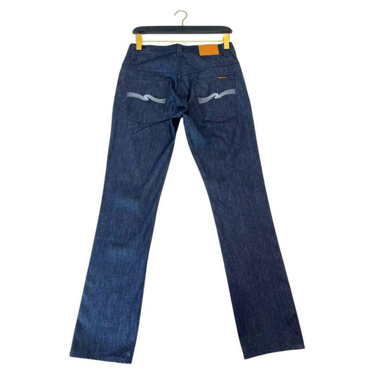 Nudie Jeans Blue Cotton Men Jeans NU-24765-W27