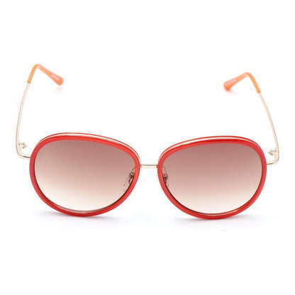 Lancaster Red Metal Sunglasses