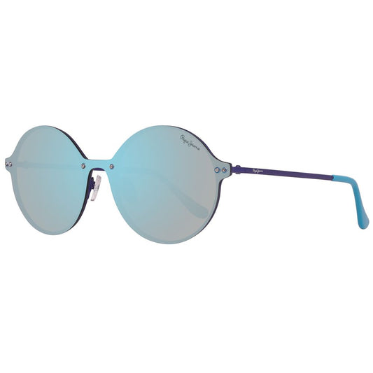 Pepe Jeans Blue Metal Sunglasses 1728,67434610848,Blue,New with tags,Pepe Jeans,Sunglasses,Unisex,Unisex Sunglasses - Sunglasses Pepe Jeans PJPJ5135C4140AC