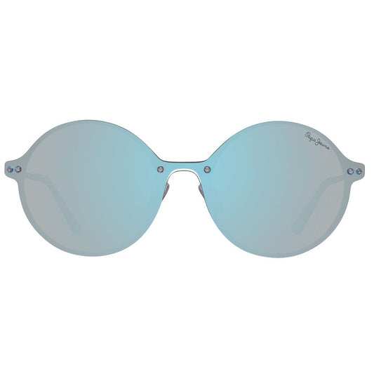 Pepe Jeans Blue Metal Sunglasses 1728,67434610848,Blue,New with tags,Pepe Jeans,Sunglasses,Unisex,Unisex Sunglasses - Sunglasses Pepe Jeans PJPJ5135C4140AC