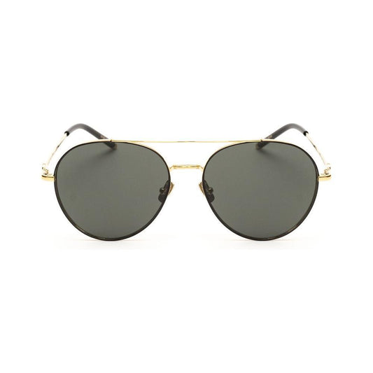 Belstaff Gold Titanium Sunglasses 1728,67434610848,Belstaff,Gold,New with tags,Sunglasses,Unisex,Unisex Sunglasses - Sunglasses Belstaff BEMAGNUMDORADONEGROAC