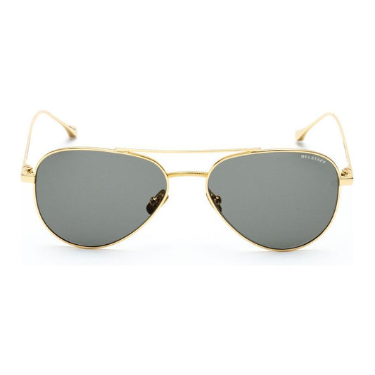 Belstaff Brown Stainless Steel Sunglasses 1728,67434610848,Belstaff,Brown,New with tags,Sunglasses,Unisex,Unisex Sunglasses - Sunglasses Belstaff BETRIALMASTERDORADOWAC