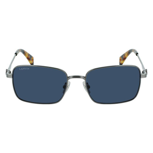 Lanvin Gray Metal Sunglasses 1728,67434610848,Gray,Lanvin,New with tags,Sunglasses,Unisex,Unisex Sunglasses - Sunglasses Lanvin LALNV104S050AC