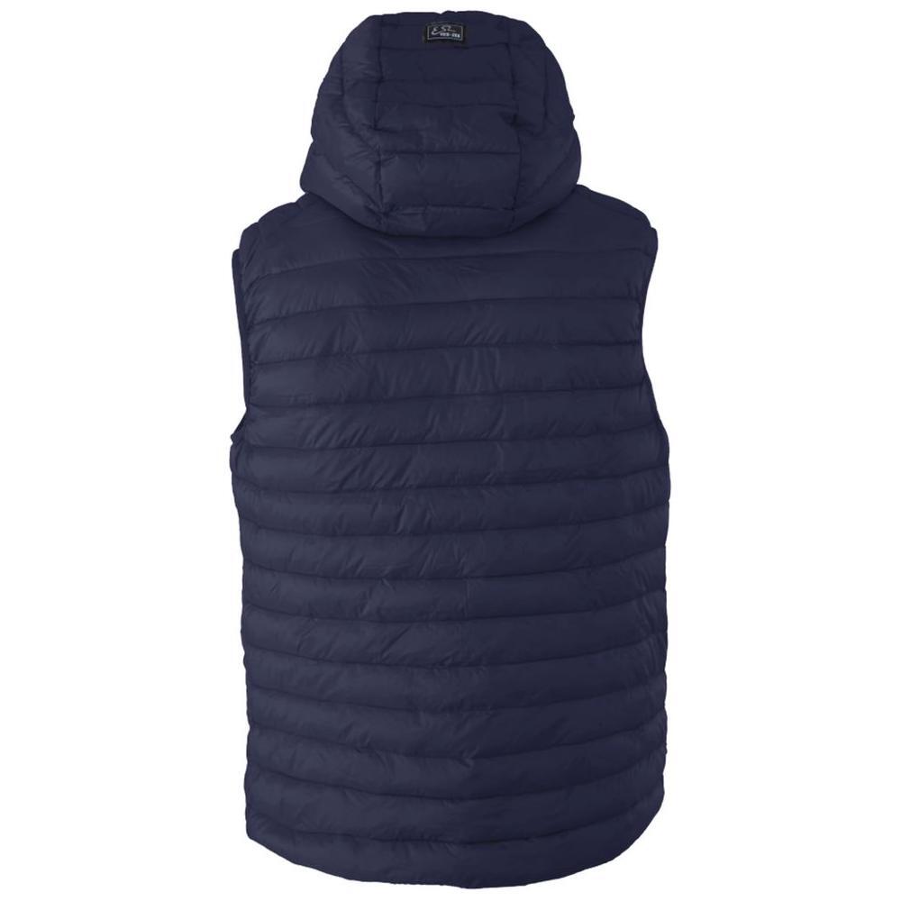 Yes Zee Blue Nylon Vest YE-14588-S