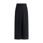 Ami Paris Satin midi Skirt