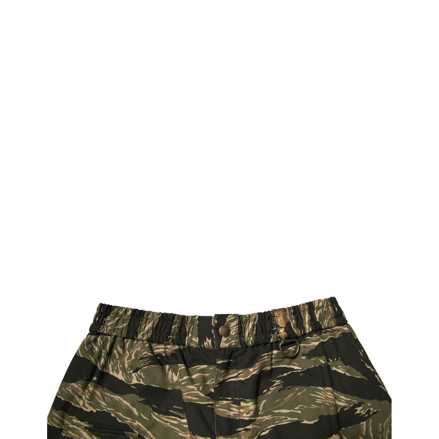 Dolce & Gabbana Black Gold Patterned Cotton Bermuda Shorts Dolce & Gabbana