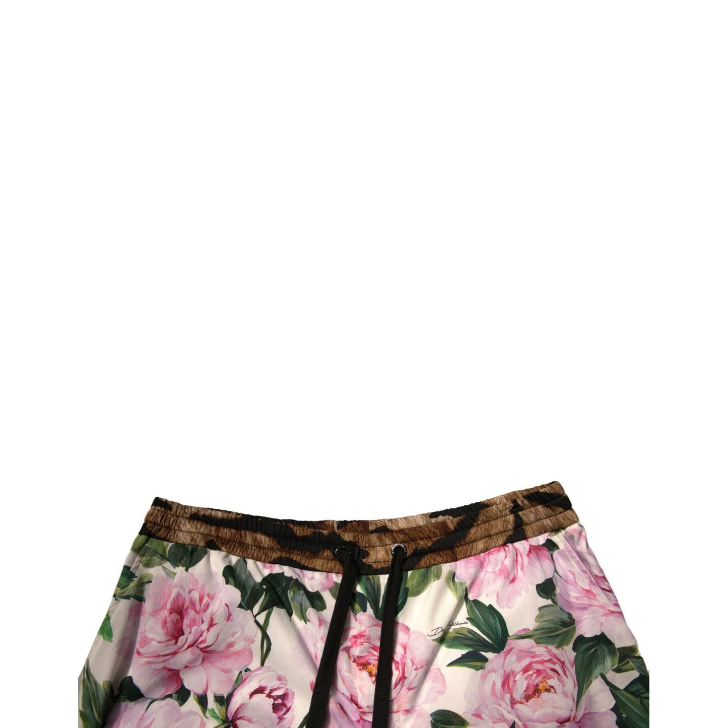 Dolce & Gabbana Multicolor Floral Cotton Men Bermuda Shorts Dolce & Gabbana