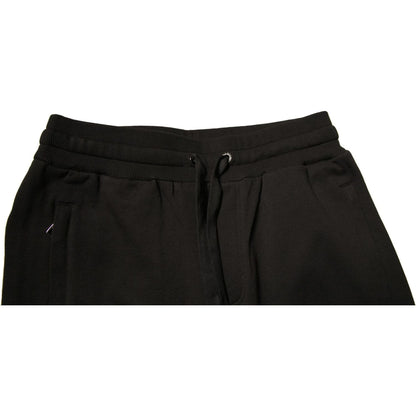 Dolce & Gabbana Black Cotton Jogger Men Sweatpants Pants Dolce & Gabbana