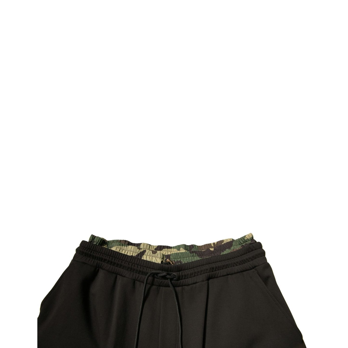 Dolce & Gabbana Black Camouflage Cotton Jogger Cargo Pants Dolce & Gabbana