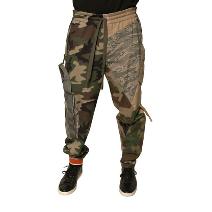 Dolce & Gabbana Multicolor Camouflage Jogger Sweatpants Pants Dolce & Gabbana