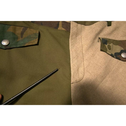 Dolce & Gabbana Multicolor Patchwork Flight Cargo Pants Dolce & Gabbana