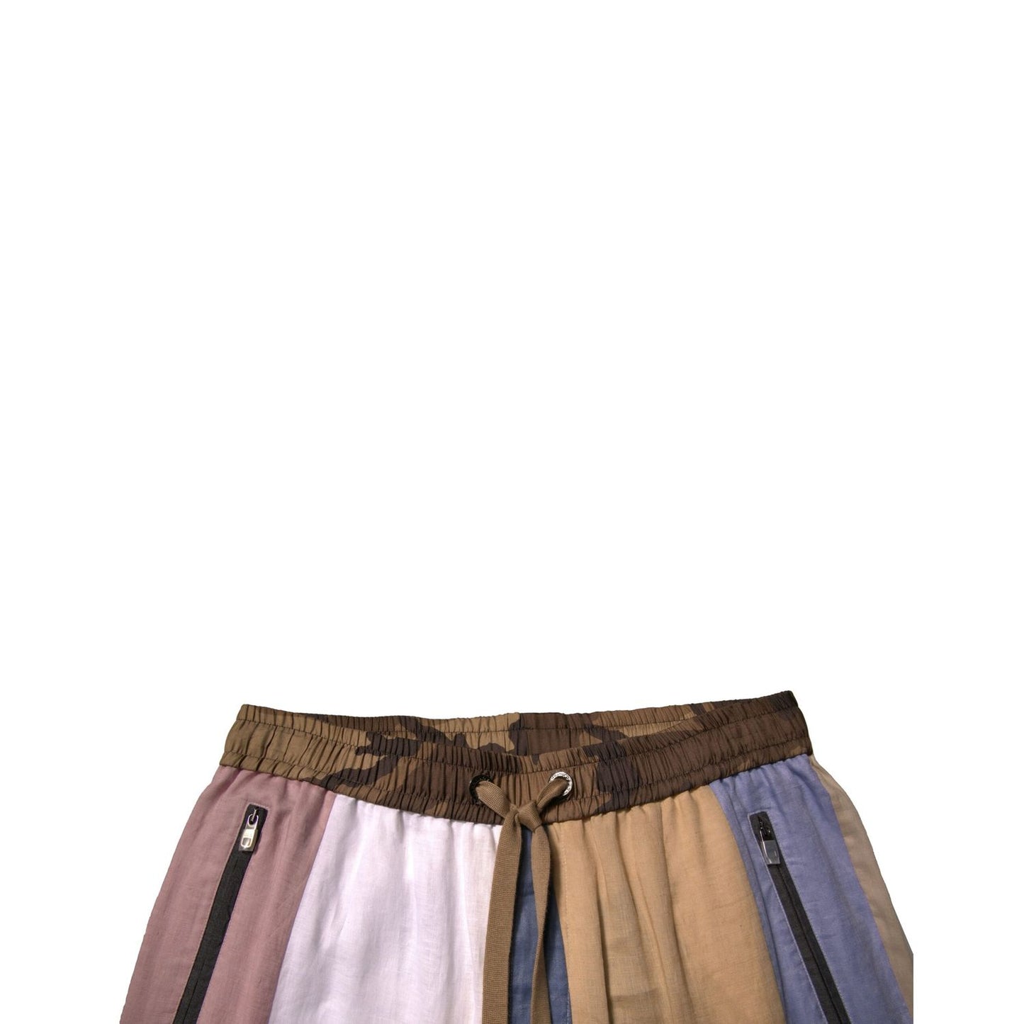 Dolce & Gabbana Multicolor Patchwork Jogger Sweatpants Pants Dolce & Gabbana