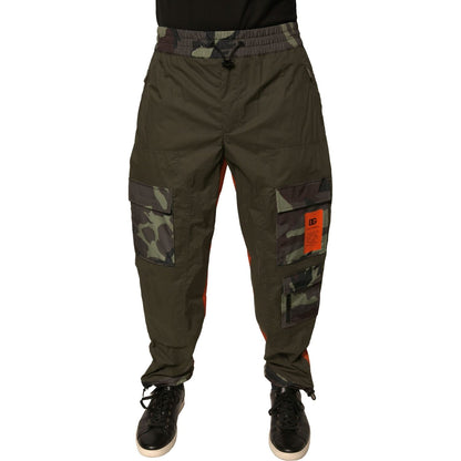 Dolce & Gabbana Multicolor Camouflage Jogger Cargo Pants Dolce & Gabbana