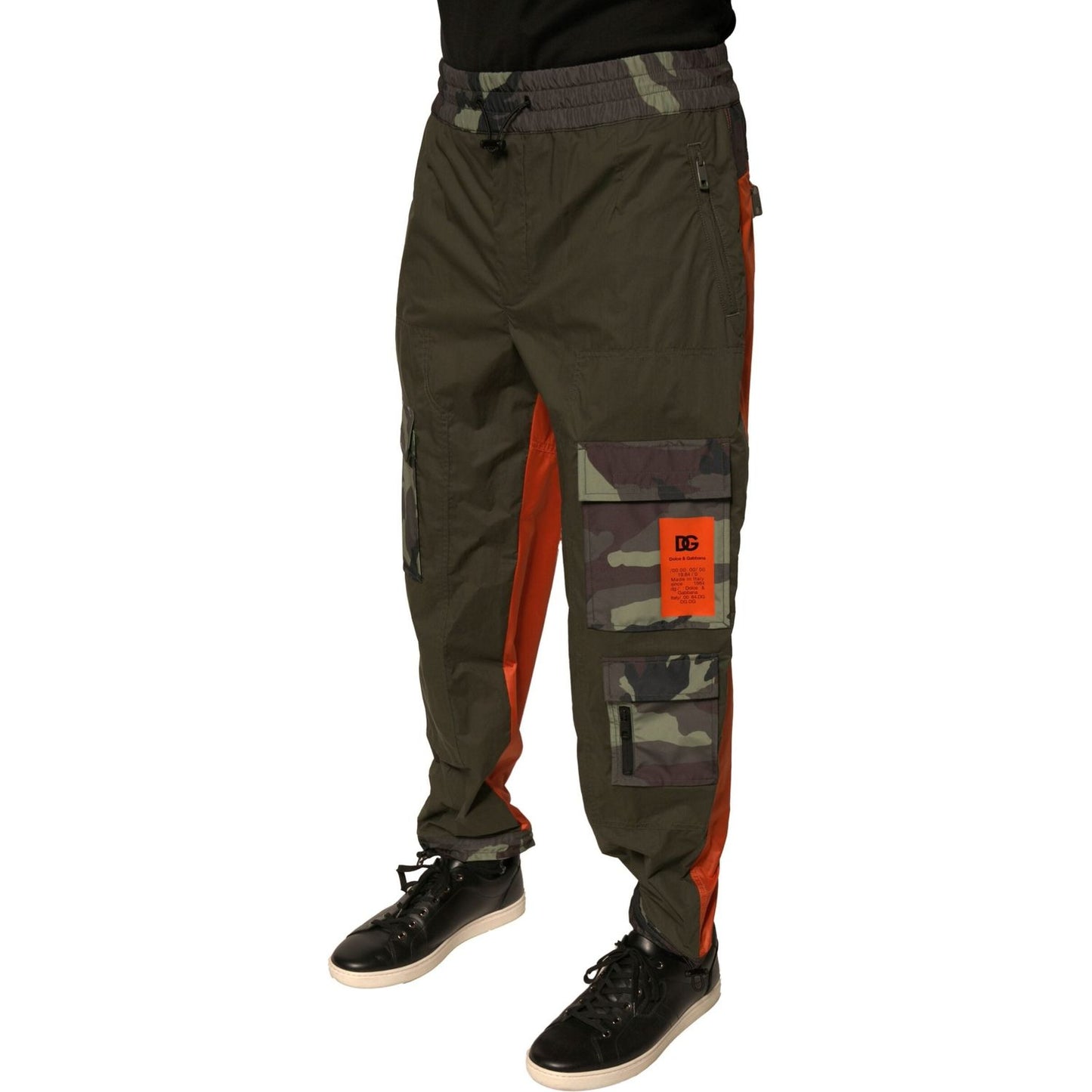 Dolce & Gabbana Multicolor Camouflage Jogger Cargo Pants Dolce & Gabbana