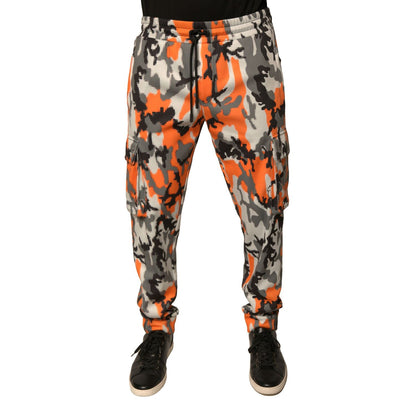 Dolce & Gabbana Multicolor Camouflage Cargo Jogger Pants Dolce & Gabbana