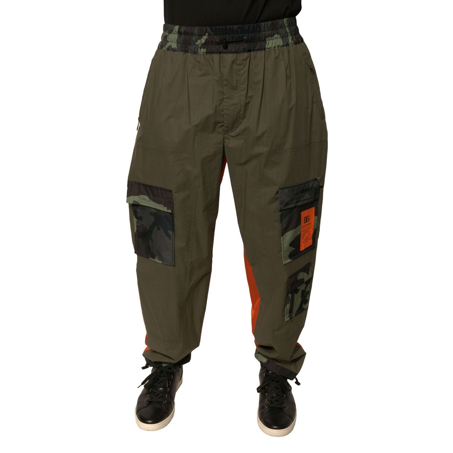 Dolce & Gabbana Multicolor Camouflage Jogger Cargo Pants Dolce & Gabbana
