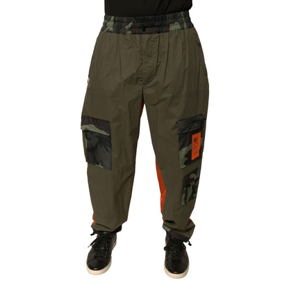 Dolce & Gabbana Multicolor Camouflage Jogger Cargo Pants Dolce & Gabbana