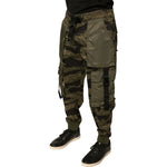 Dolce & Gabbana Green Cotton Jogger Cargo Pants PAN75694-50