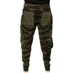 Dolce & Gabbana Green Cotton Jogger Cargo Pants PAN75694-50