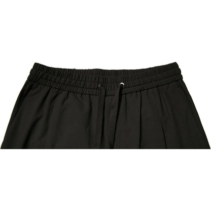 Dolce & Gabbana Black Wool Jogger Jogging Pants Dolce & Gabbana