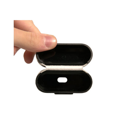 Dolce & Gabbana Black White Leather Scribble Embossed Logo Airpods Case Dolce & Gabbana