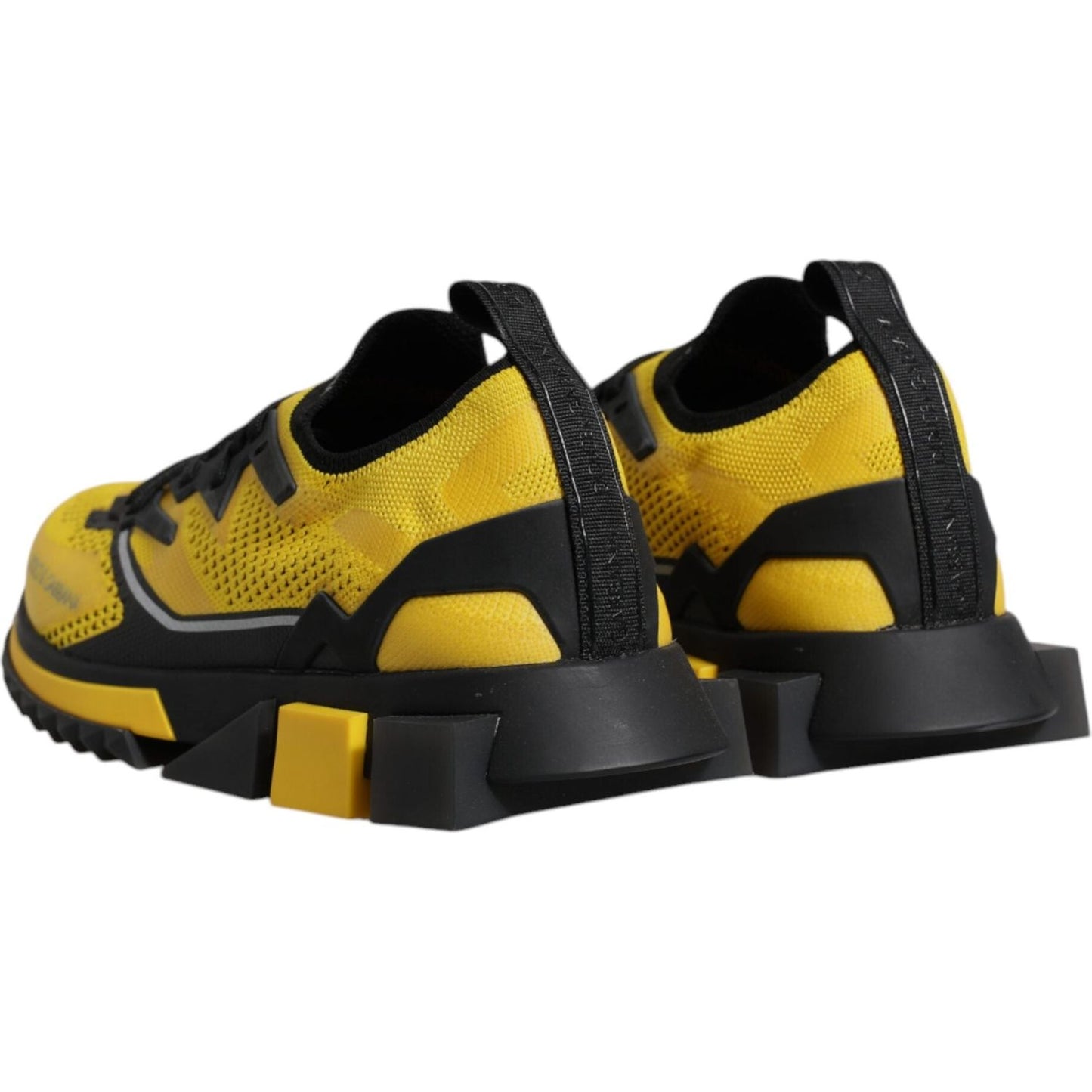 Dolce & Gabbana Yellow SORRENTO Sport Stretch Sneakers Shoes MV6801-39