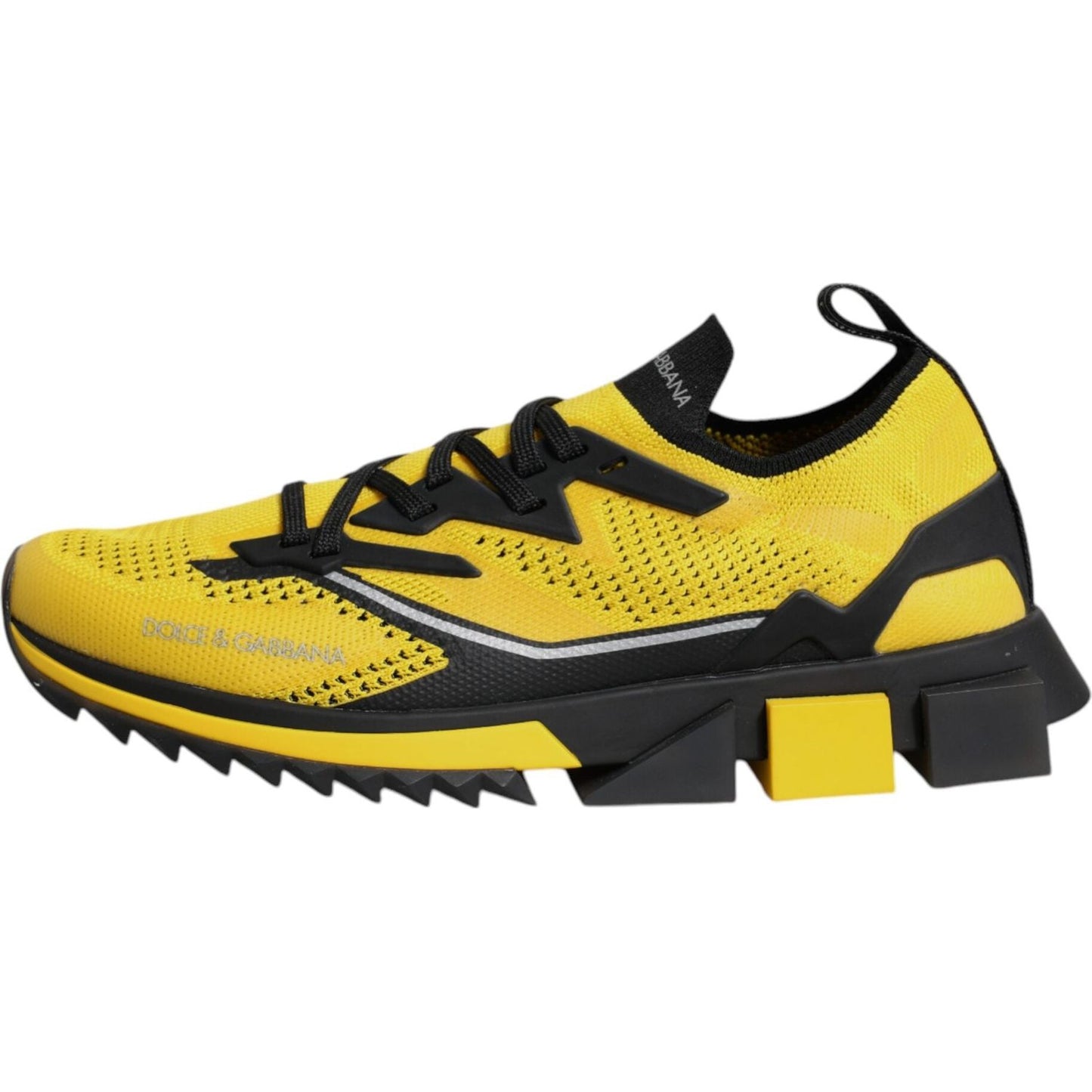 Dolce & Gabbana Yellow SORRENTO Sport Stretch Sneakers Shoes MV6801-39