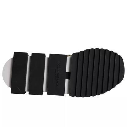 Dolce & Gabbana Gold Rhinestones Sorrento Sneakers Shoes Dolce & Gabbana