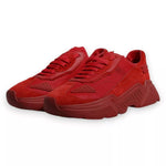 Dolce & Gabbana Red Leather Daymaster Low Top Sneakers Shoes MV6863-42