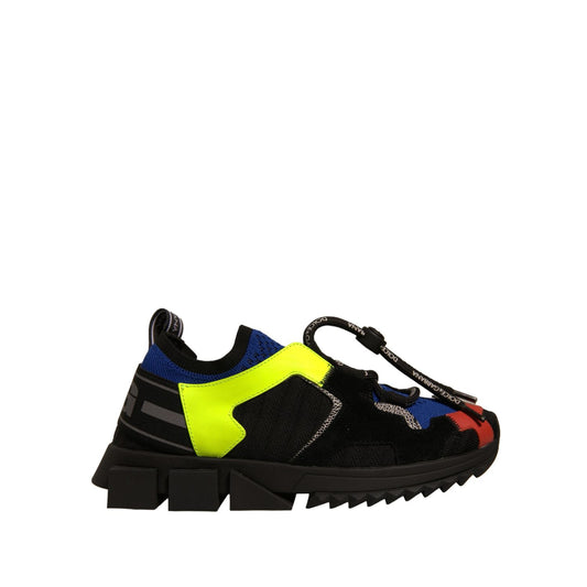 Dolce & Gabbana Multicolor Low Top Sorrento Sneakers Shoes LA12428-37