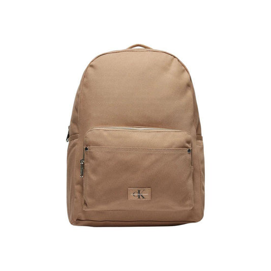Calvin Klein Jeans Beige Recycled Polyester Backpack CAKLJE-16491702507