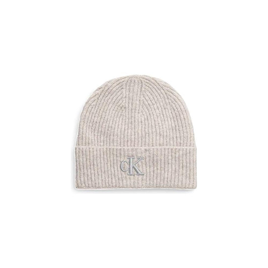 Calvin Klein Gray Marabou Caps Baseball Hat CA-14597300137-ONE SIZE