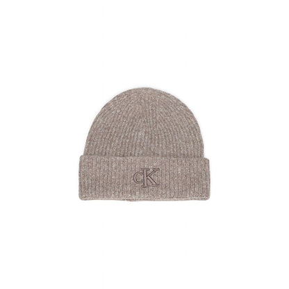 Calvin Klein Brown Marabou Cap (Baseball Hat)